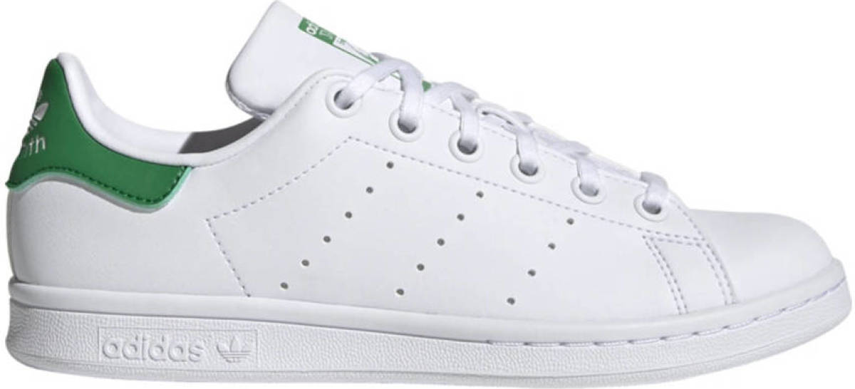 adidas Originals Stan Smith sneakers wit/groen