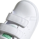 adidas Originals Stan Smith sneakers wit/groen