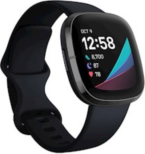 Fitbit smartwatch Sense (Zwart)