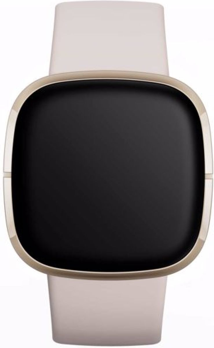 Fitbit smartwatch Sense (Wit/Goud)