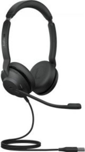 Jabra Evolve2 30, MS Stereo Headset Hoofdband USB Type-A Zwart