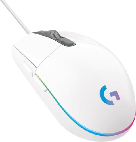 Logitech G 203 Lightsync Gaming Muis Wit