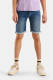 Refill by Shoeby regular fit jeans short Lewis darkblue