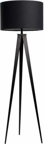 Merkloos Vloerlamp Tripod Zwart