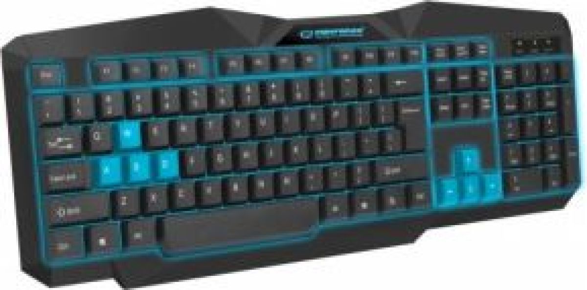 Esperanza EGK201B toetsenbord USB Zwart