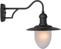 Lucide Aruba - Wandlamp Buiten - Ø 25 Cm - Ip44 - Zwart