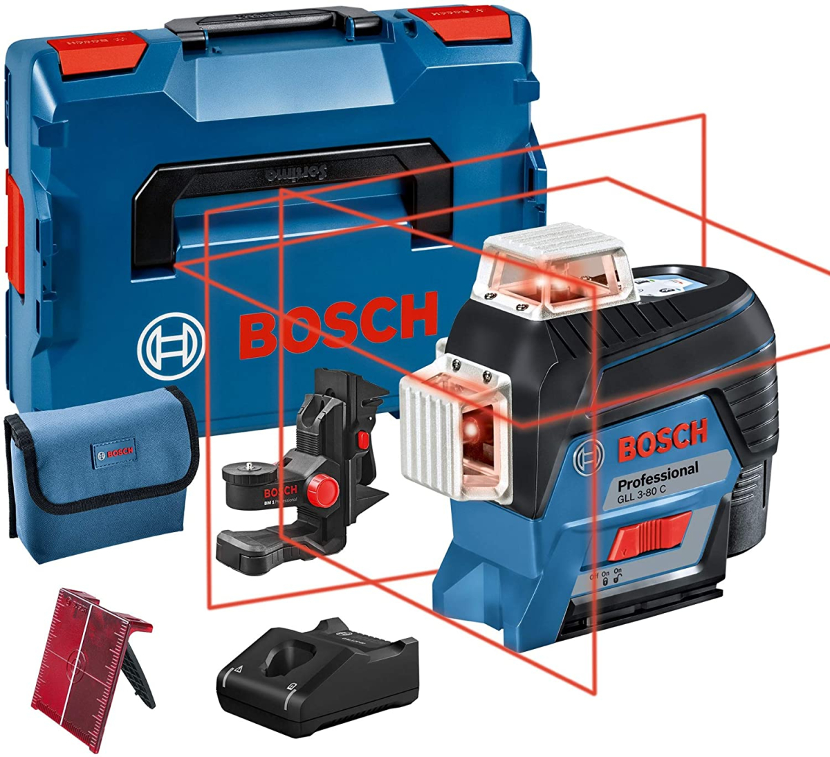 Bosch GLL 3-80 C Professional kruislijnlaser