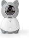 Nedis Smart WiFi Indoor IP-camera | Kantel-/Draaifunctie | Full HD | Auto-tracking | Met Slaapliedje