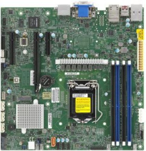 Supermicro MBD-X12SCZ-QF server-/werkstationmoederbord LGA 1200 (Socket H5) micro ATX