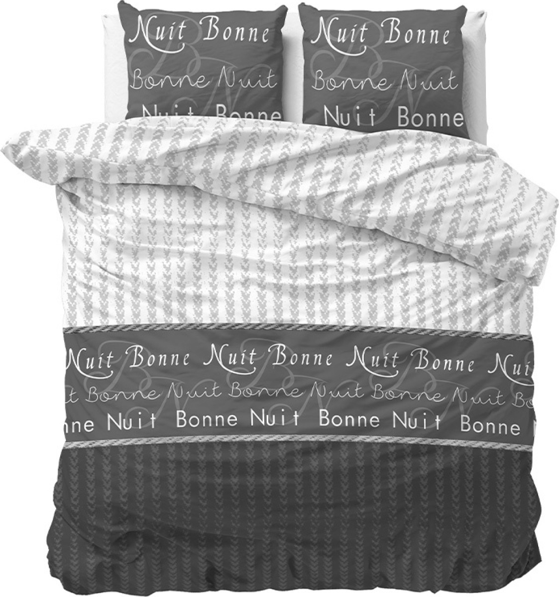 Sleeptime Elegance Bonne nuit 4 1-persoons (140 x 220 cm + 1 kussensloop) Dekbedovertrek