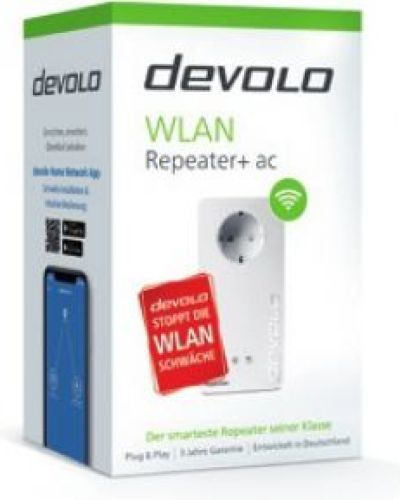 Devolo WiFi Repeater + AC Netwerk WiFi repeater