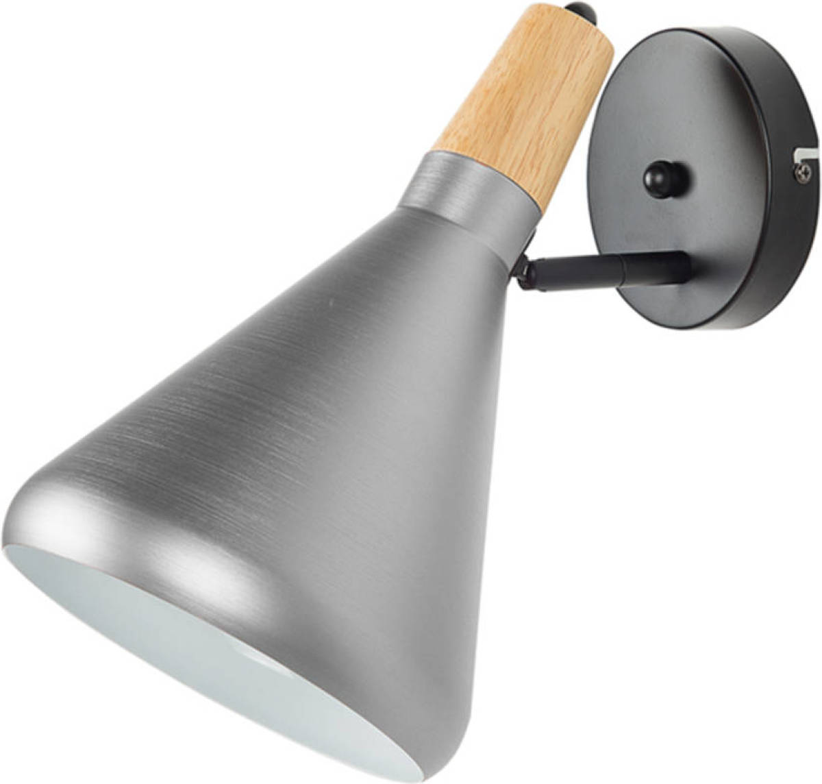 Beliani Scarpe Wandlamp Metaal 8 X 8 Cm