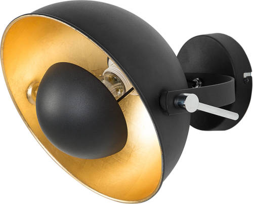 Beliani Thames Wandlamp Metaal 26 X 26 Cm