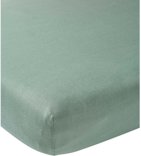 Meyco hoeslaken boxmatras 75x95 cm groen