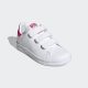 adidas Originals Stan Smith sneakers wit/roze