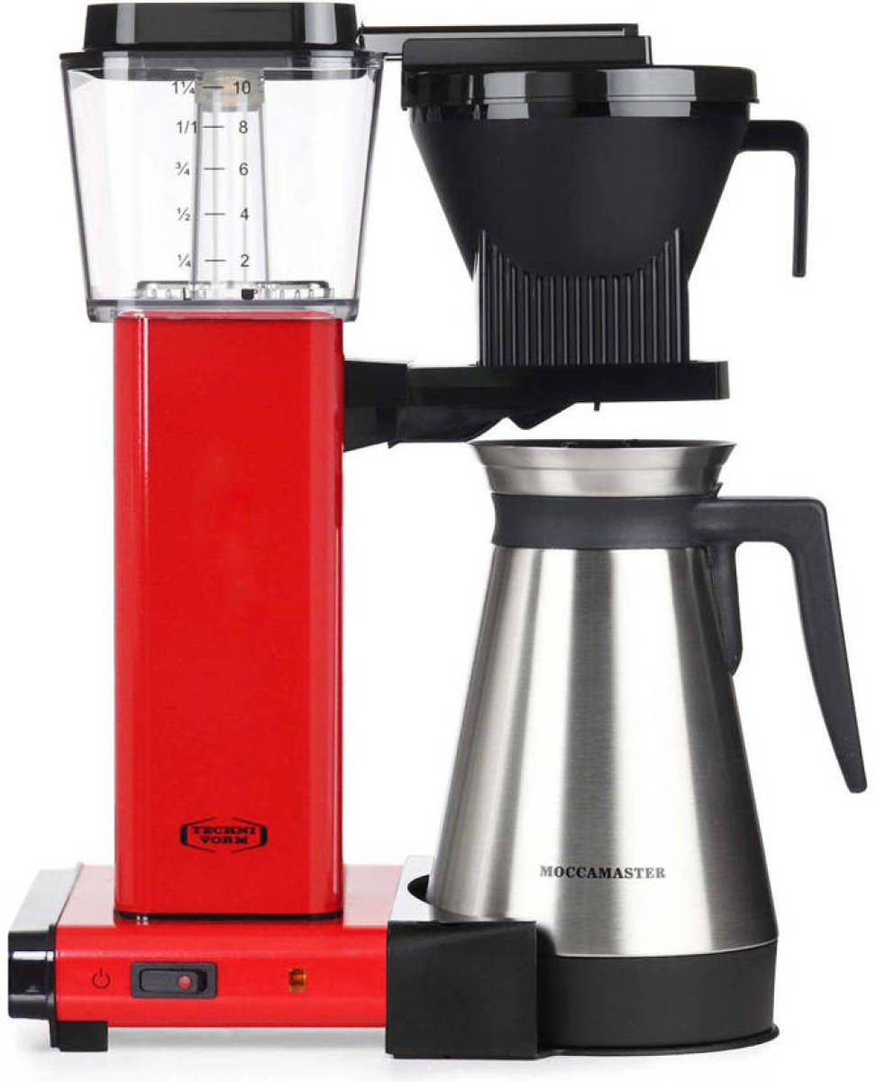 moccamaster KBGT 741 koffiezetapparaat (rood)