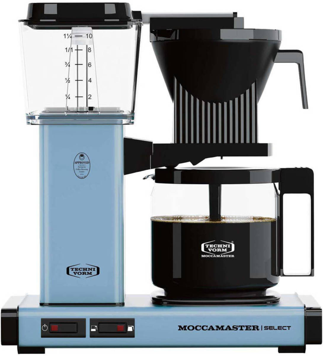 moccamaster KBG Select koffiezetapparaat (pastel blauw)