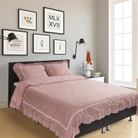 Hotel Home Dorothy - Oudroze 1-persoons (140 x 200/220 cm + 1 kussensloop) Dekbedovertrek