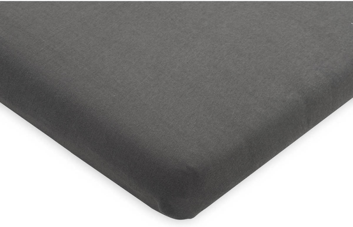 Jollein hoeslaken boxmatras 75x95cm grey