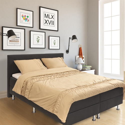 Hotel Home Plymouth - Zand 1-persoons (140 x 200/220 cm + 1 kussensloop) Dekbedovertrek