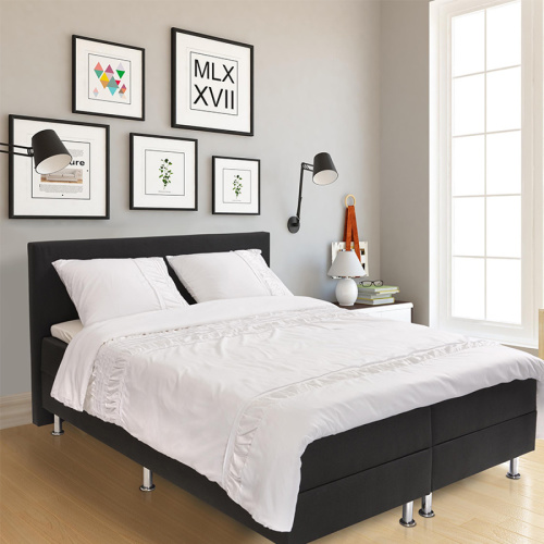 Hotel Home Plymouth - Wit 1-persoons (140 x 200/220 cm + 1 kussensloop) Dekbedovertrek