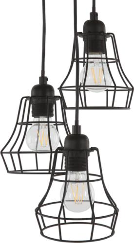Beliani Hanglamp zwart PECWAN