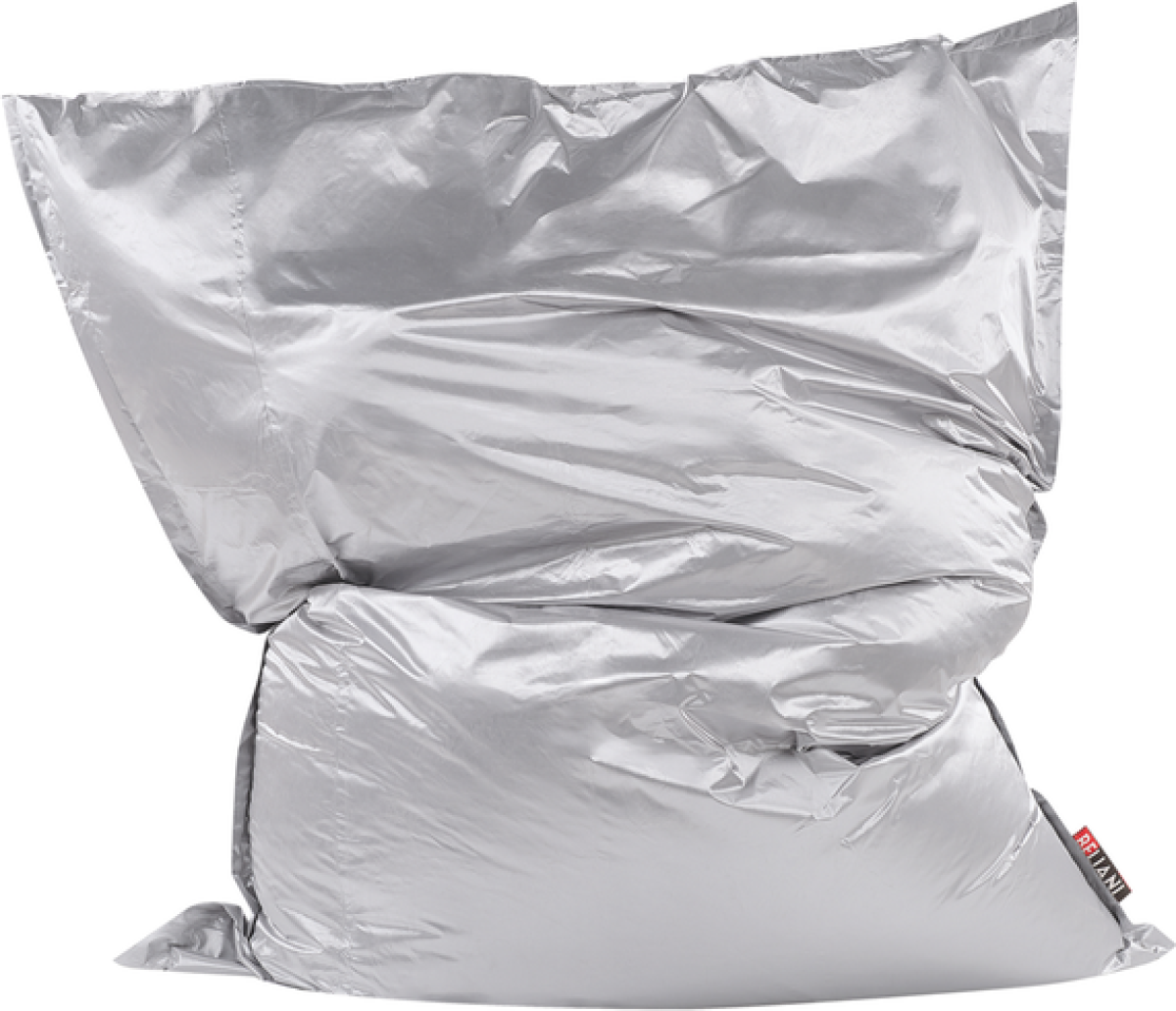 Beliani Zitzak zilver 180 x 230 cm