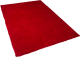 Beliani Vloerkleed rood 140 x 200 cm DEMRE