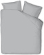 Presence Plain Uni - Licht grijs 2-persoons (200 x 200/220 cm + 2 kussenslopen) Dekbedovertrek