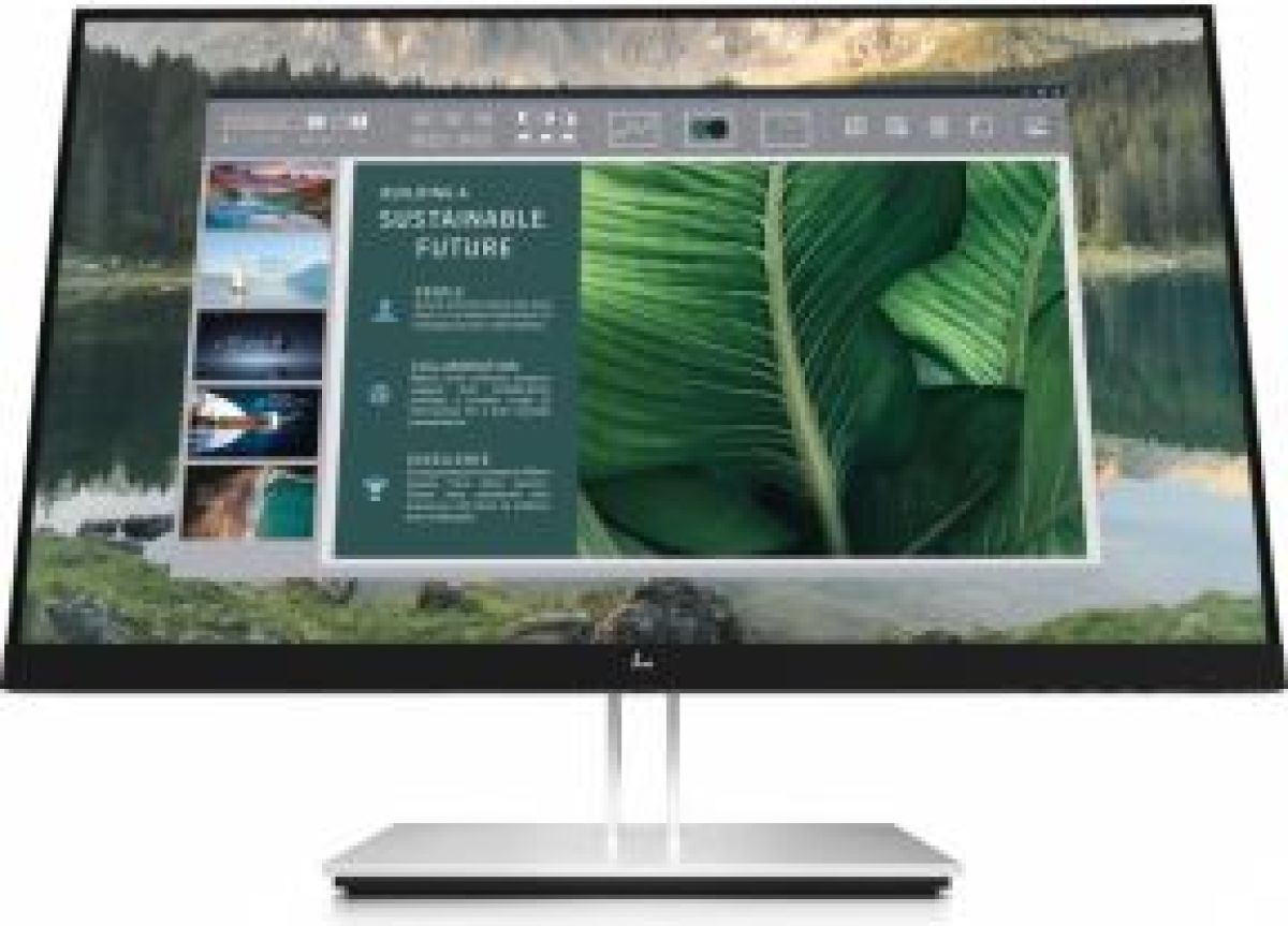 HP E24u G4 60,5 cm (23.8 ) 1920 x 1080 Pixels Full HD LCD Zwart, Zilver