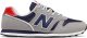 New balance 373 373 sneakers grijs/donkerblauw/rood