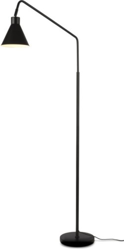 it's about RoMi Vloerlamp ijzer Lyon, zwart