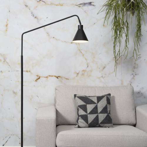 it's about RoMi Vloerlamp ijzer Lyon, zwart