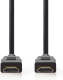 Nedis Premium High Speed HDMI-Kabel met Ethernet | HDMI-Connector - HDMI-Connector | 2,00 m | Zwa