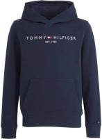 Tommy hilfiger hoodie met logo donkerblauw