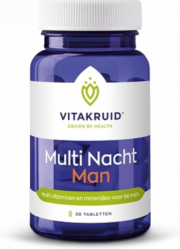 Vitakruid Multi Nacht Man Tabletten