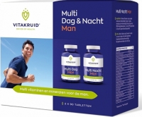 Vitakruid Multi Dag en Nacht Man Tabletten