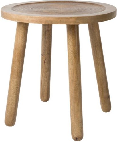 Zuiver Bijzettafel Dendron Small - Ø43 X H45 Cm - Bruin