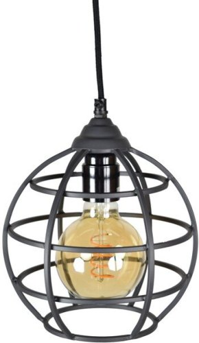 Urban interiors Hanglamp Globe Zwart