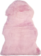 Beliani Schapenvel roze ULURU