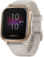 Garmin smartwatch Venu Sq Music Edition (Licht Zand)