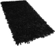 Beliani Vloerkleed zwart 80 x 150 cm MUT