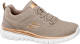 Skechers sneakers taupe/goud