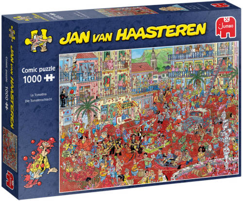 Jan van Haasteren La Tomatina legpuzzel 1000 stukjes