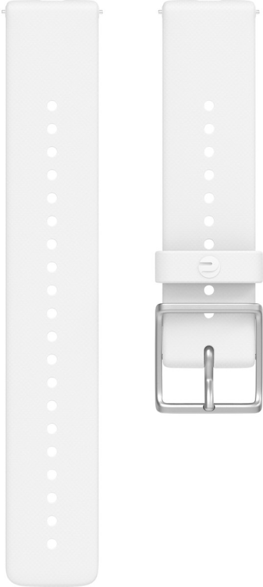 Polar Ignite Siliconen Bandje Wit M/L