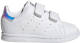 adidas Originals Stan Smith sneakers wit/zilver metallic