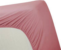 Ambiante katoenen hoeslaken roze