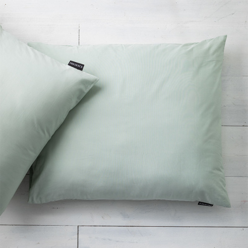 Presence 2-PACK: Sierkussenslopen Percale uni - Jade 60 x 70 cm