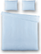 Presence Plain Percale - Licht Blauw Lits-jumeaux (240 x 200/220 cm + 2 kussenslopen), Extra sierkussenslopen: Geen extra sierkussenslopen Dekbedovertrek