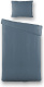 Presence Plain Percale - Donkerblauw 1-persoons (140 x 200/220 cm + 1 kussensloop), Extra sierkussenslopen: Geen extra sierkussenslopen Dekbedovertrek